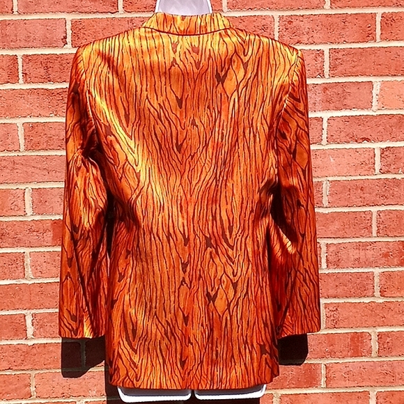 🔹️Vintage Mondi Silk Blazer - Picture 5 of 8